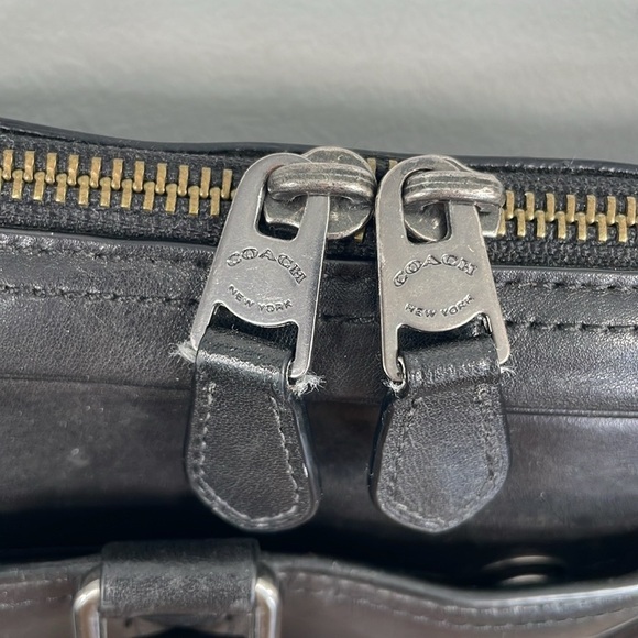 Coach Black Metropolitan Slim Messenger/Laptop Bag - Picture 7 of 16